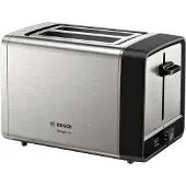Bosch TAT5P420, 2 viipale(i)ta, Musta, Ruostumaton teräs, Ruostumaton teräs, 970 W, 220-240 V, 300 mm