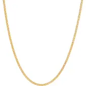 Lykken Basics kullattu hopeapanssariketju 1.1 mm 41 cm