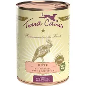 Terra canis 6x400g Classic kalkkuna, parsakaali, päärynä & peruna