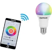 Omnilux LED-lamppu E27 RGB/WW/CW WiFi