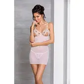 Passion Lovelia - Chemise, valkoinen, Plus Size
