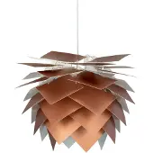 Dyberg Larsen Design-riippuvalaisin Illumin Copper Look, himmennettävä, Kupari, Olohuone/ruokailutila, Synteettinen materiaali, Design