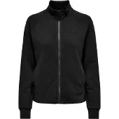 Only Play Onpmelina Ls Hn Zip Swt Noos - Black - XL