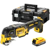DeWalt 18V 1x1.7Ah POWERSTACK MULTI-FUNKTIONAALINEN TYÖKALU DCS356E1T