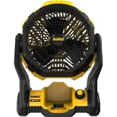 DeWalt Akkukäyttöinen pöytätuuletin XR DCE512N; 18 V (ilman akkua ja laturia)