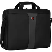 Wenger Legacy Slimcase 17-inch laptop bag, black and gray (600654)