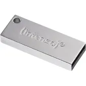 Intenso 64 GB Premium Line USB 3.0 Flash Drive, silver, read speeds 35 MB/s and write speeds 20 MB/s (3534490)