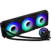 Aerocool Mirage L360 360mm ARGB -nestejäähdytin, musta