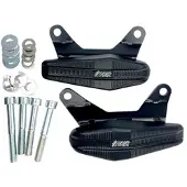 GSG Mototechnik GSG STURZPAD-SATZ STREETLINE, KIT SILVER MT-09/XSR900, SARJA HOPEA
