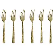 Amefa Felicity kakkuhaarukat 15,6 cm 6 kpl Champagne