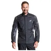 FASTWAY T-2203 Touring Takki Musta/Harmaa Miehet, size 32