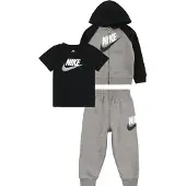 Nike Collegesetti - Neuletakki/Collegehousut/T-paita - Hiilikuit - - 24 kuukautta - Collegesetit