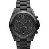 Michael Kors Bradshaw Chronograph Musta Ion päällystetty Mk5550 Unisex katsella