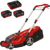 Einhell RASARRO 36/38 -akkuruohonleikkuri, 38 cm, hiiliharjaton, 2x 4,0 Ah