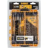 DeWalt Poranterien ja metalliporanterien sarja DT70756, EXTREME 2 HSS-G, poranterien ja poranterien sarja