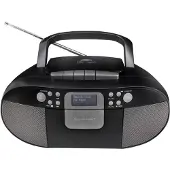 Soundmaster SCD7800, Analoginen & digitaalinen, DAB+, FM, Soitin, CD, CD-R, CD-RW, 3 W, LCD