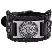 Varia Design Triskelion rannekoru hopea