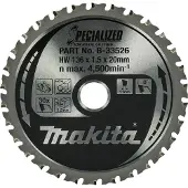 Makita B-33526 136x20x1,5 mm Z-30 pyörösahanterä