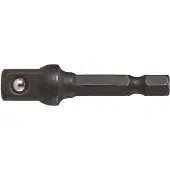 Makita 1/4' bitsikiinnityksestä 3/8' neliöpää hylsykiinnitykselle hylsyadapteri