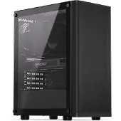 Endorfy Ventum 200 Air, Tower, PC, Musta, ATX, mikro ATX, Mini-ITX, 16,1 cm, 31,5 cm (EY2A002)