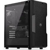 Endorfy Regnum 400 Air, Tower, PC, Musta, ATX, mikro ATX, Mini-ITX, 16,2 cm, 37 cm (EY2A008)