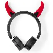 Nedis On-Ear-kuulokkeet irrotettavilla sarvilla