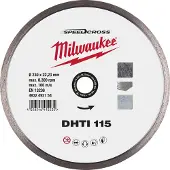 Milwaukee Timanttikatkaisulaikka Speedcross DHTI; 22,23 mm; 115 mm