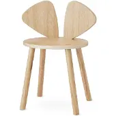 Nofred Mouse Børnestol - Brown - 49X33X64CM