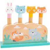 Small Foot by Legler Game Pop Up Animals aktiivilelu 18m+ 1 kpl