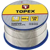 GRUPA TOPEX Tinajuote 60 % Sn, lanka 0,7 mm, 100 g