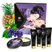 Shunga Geisha's Secrets Collection - Exotic Fruits tuotepakkaus, pariskunnille, laadukas, ylellinen