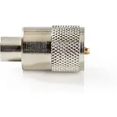 Nedis CSVC43900ME Suora Uros 25 kpl PL259 Liitin