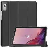 SKALO Lenovo Tab M9 Trifold Suojakotelo - Musta