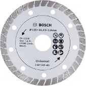 Bosch Powertools Timanttikatkaisulaikka Turbo, Ø 115 mm