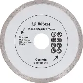 Bosch Powertools cutting disc for tiles, Ø 115mm