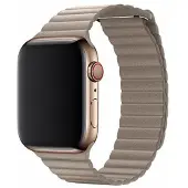 Devia Elegant Leather Loop (44mm) Apple Watch -kivelle