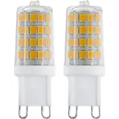 Eglo LED-lamppu SMD 3W/840 320 lumen 2-pack G9