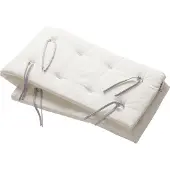 Leander Sängyn pehmuste - Linea/Luna - 32x180 - Snow - - OneSize - Reunapehmusteet