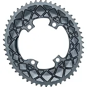 AbsoluteBLACK Absolute Black suuri soikea terä ø110 Shimano harmaa