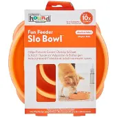 Outward Hound Fun Feeder Slo-Bowl Orange Small 20,5x5cm
