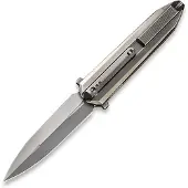 We Knife Diatomic Framelock Gray