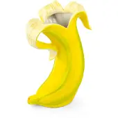 Donkey Vase - Banana Romance - Yellow - H:22CM