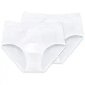 Schiesser Sportsbrief - White - XXXL