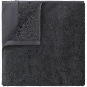 Blomus Hand Towel - 100 X 50 Cm - Riva - Magnet - Black - 100X 50CM