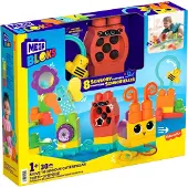 Mega Bloks Bloks Move 'N Groove Caterpillar - Multi/patterned - ONE SIZE