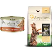 Applaws 6x156g in Broth kana & kurpitsa Kissanruoka