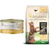Applaws 24x156g in Broth kananrinta Kissanruoka
