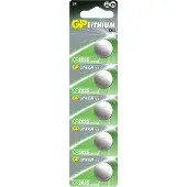 GP Lithium knappceller CR2025 E-BOX, 10-P