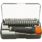 Neo Tools tarkkuusruuvitaltan kärjet, 17 kpl.