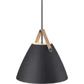 Nordlux by Nordlux Led riippuvalaisin Strap 36, himmennettävä, Musta, Olohuone/ruokailutila, Metalli, Moderni